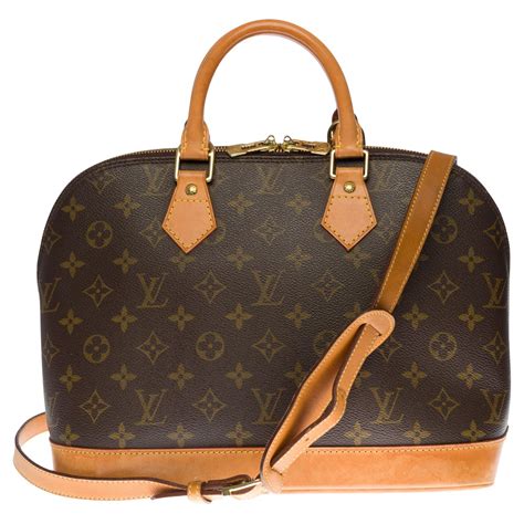 louis vuitton alma mm monogram.